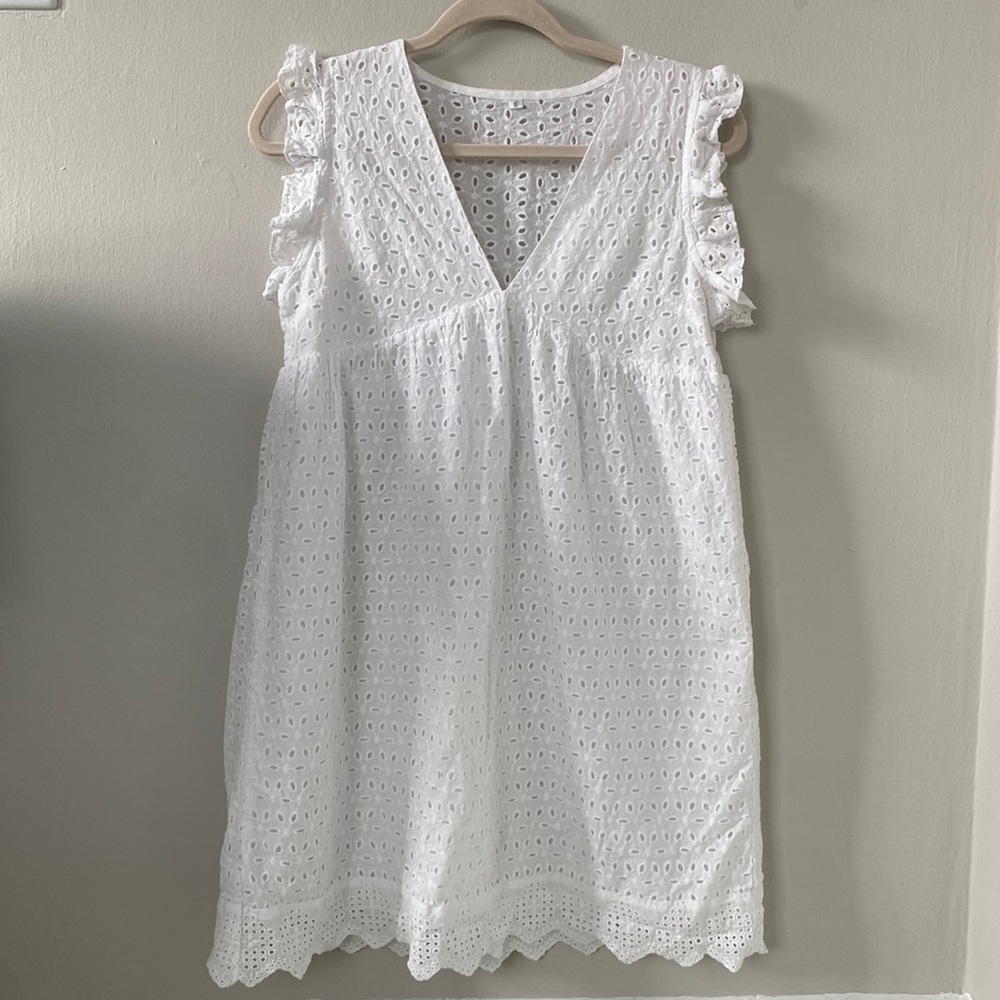 White Eyelet Sundress
